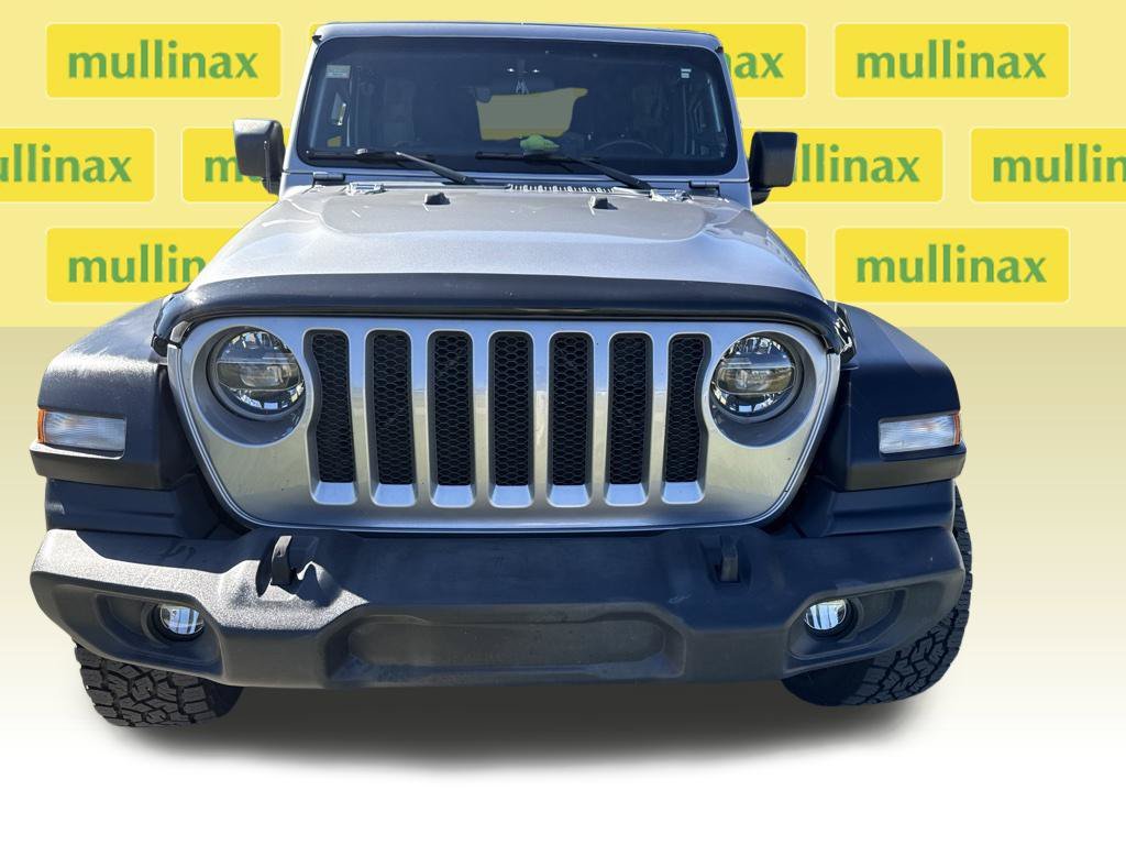 Used 2021 Silver Jeep Unlimited Sport S image 8
