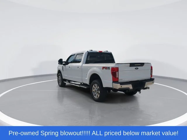 Used 2021 White Ford Lariat image 6