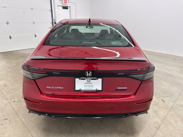 Certified Used 2023 Radiant Red Metallic Honda Sport-L image 6