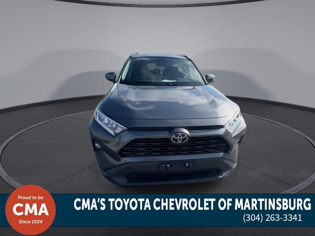 Used 2021 Magnetic Gray Metallic Toyota XLE image 3