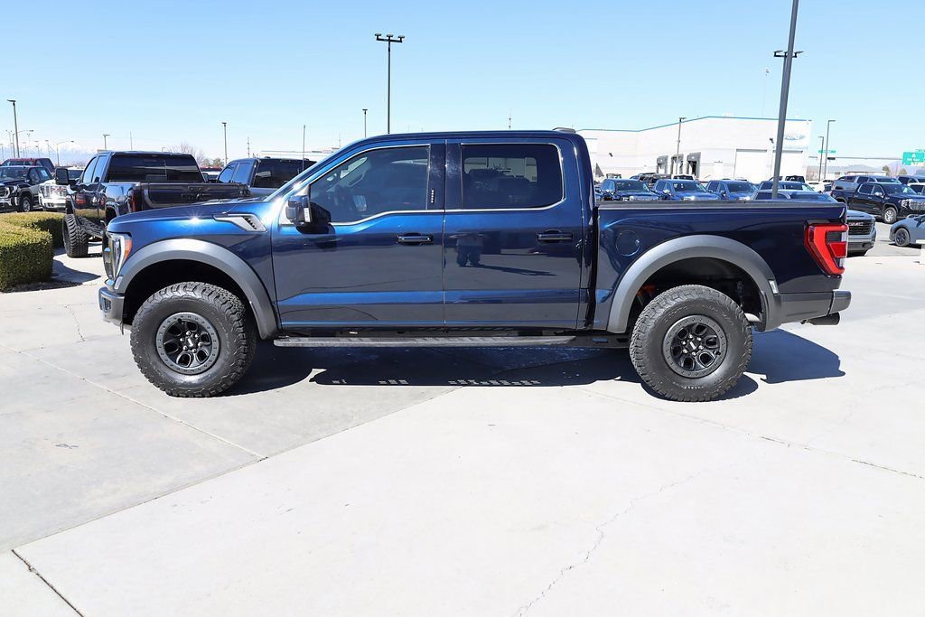 Used 2023 Antimatter Blue Ford Raptor image 3