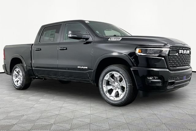 New 2026 Diamond Black Crystal Pearl-Coat Exterior Paint RAM Big Horn/Lone Star image 3