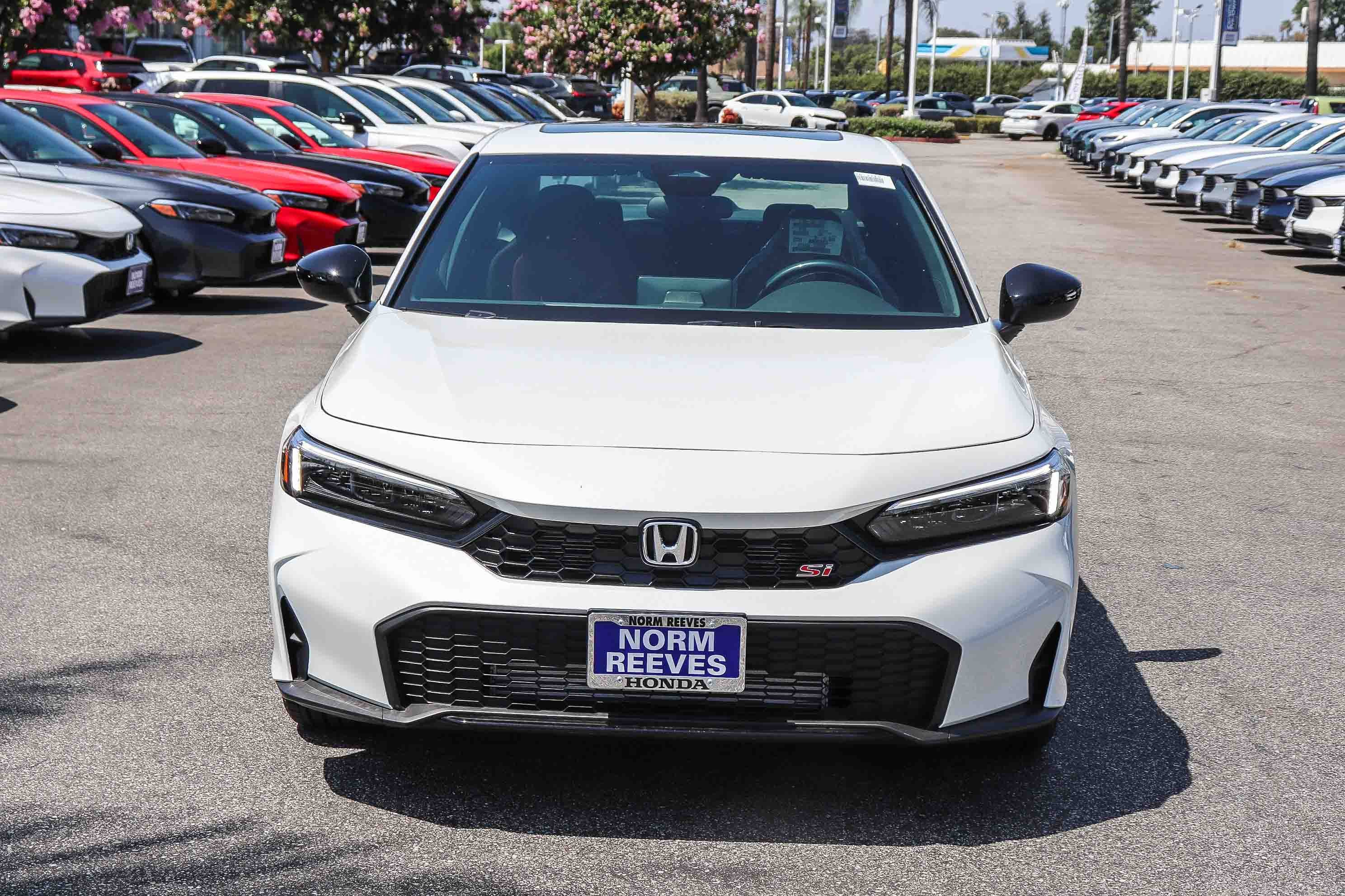 New 2026 Platinum White Pearl Honda Manual image 2