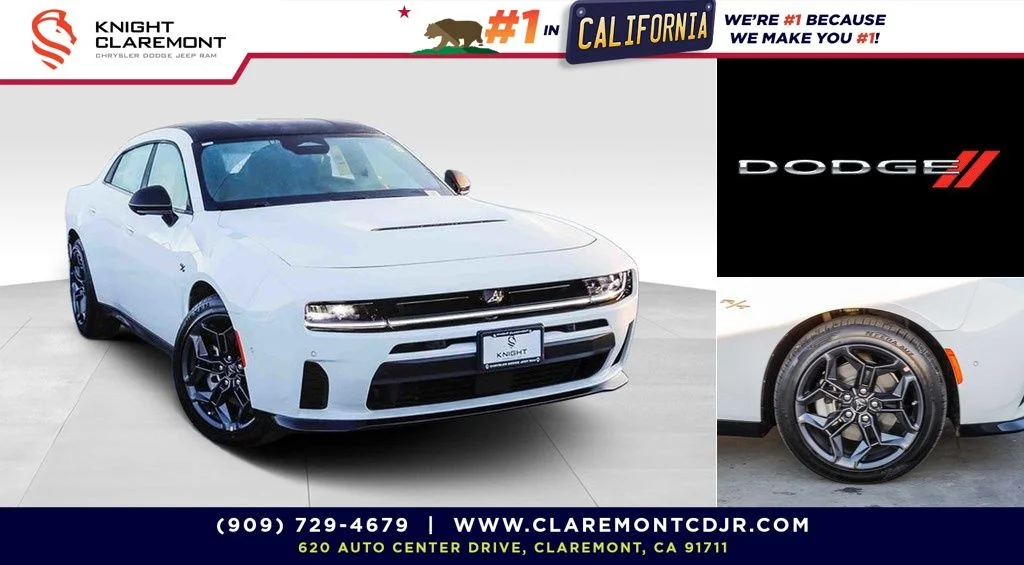 New 2026 White Dodge R/T Plus image 1