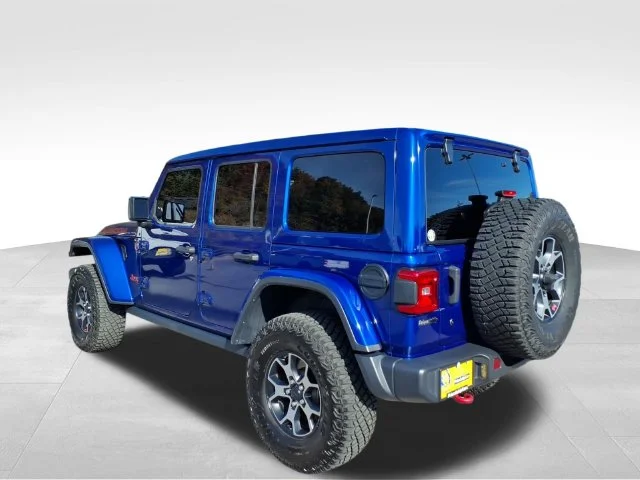 Used 2019 Blue Jeep Unlimited Rubicon image 8