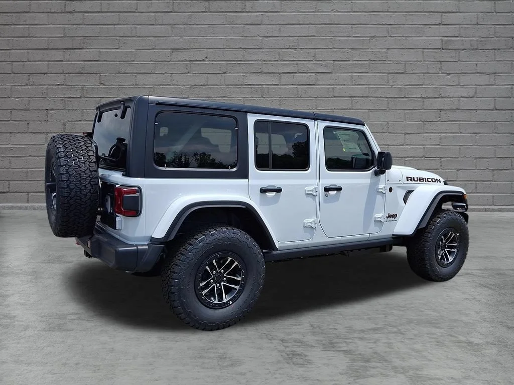 New 2026 Bright White Clearcoat Jeep Rubicon image 8