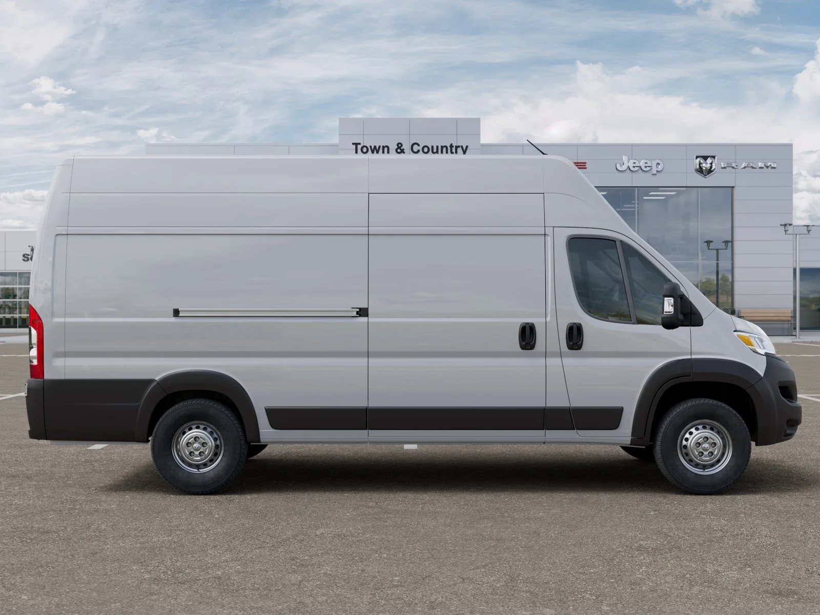 New 2026 Bright White Clearcoat RAM Super High Roof image 47