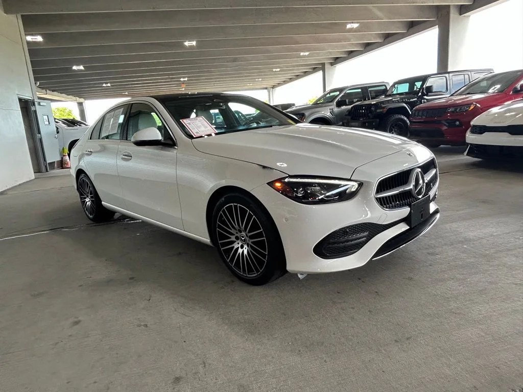Used 2025 White Mercedes-Benz C 300 image 7