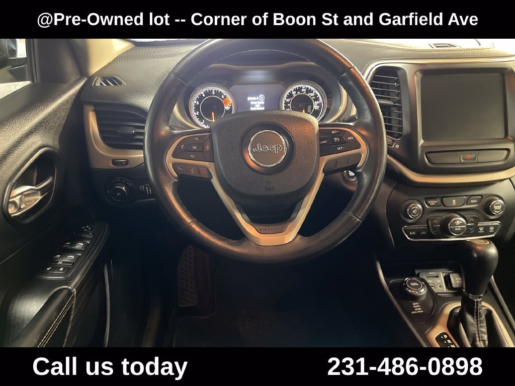 Used 2017 Black Jeep Limited image 16