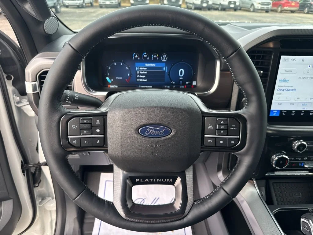 New 2026 Star White Metallic Tri-Coat Ford Platinum® image 4