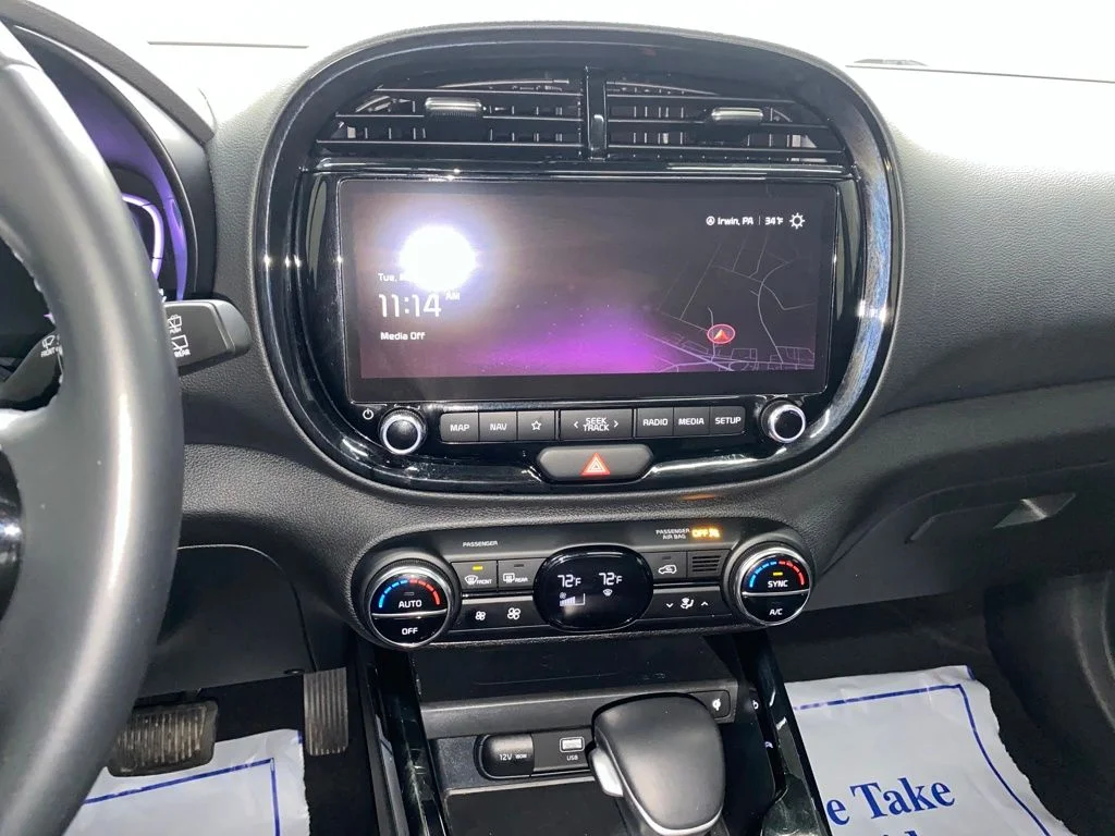 Used 2025 Surf Blue Kia EX image 22