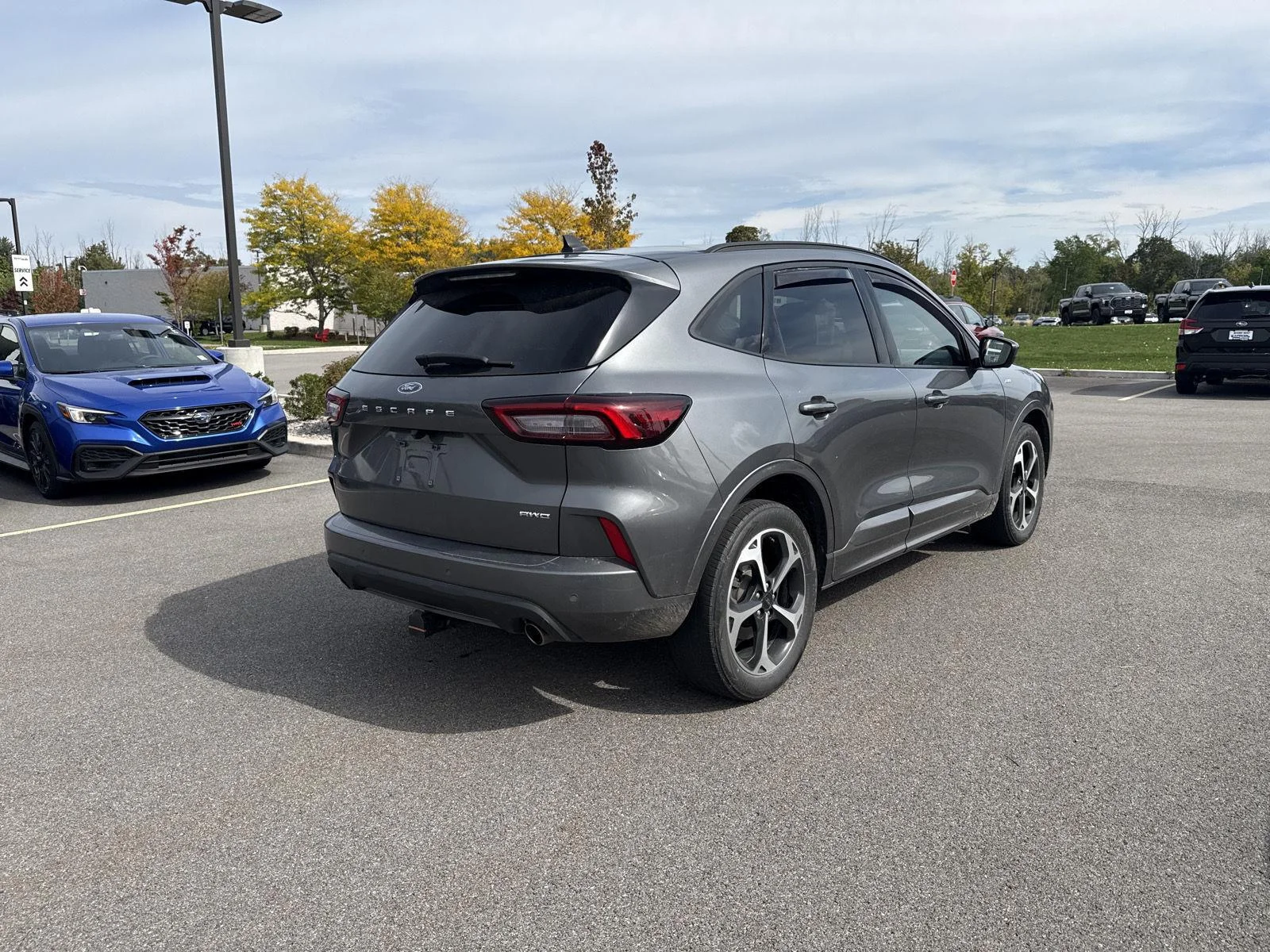 Used 2023 Carbonized Gray Ford ST-Line Elite image 4
