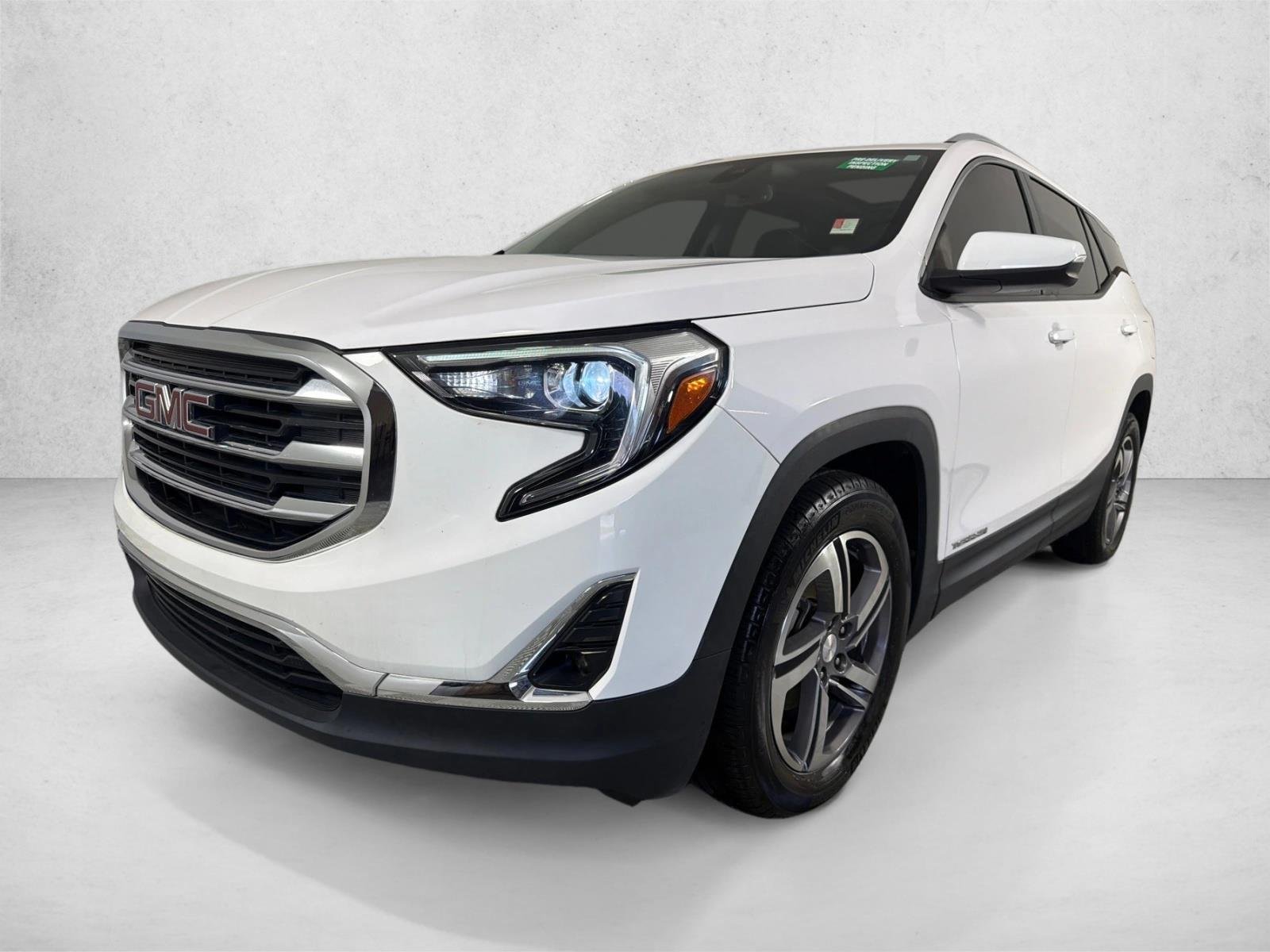 Used 2021 Summit White GMC SLT image 9