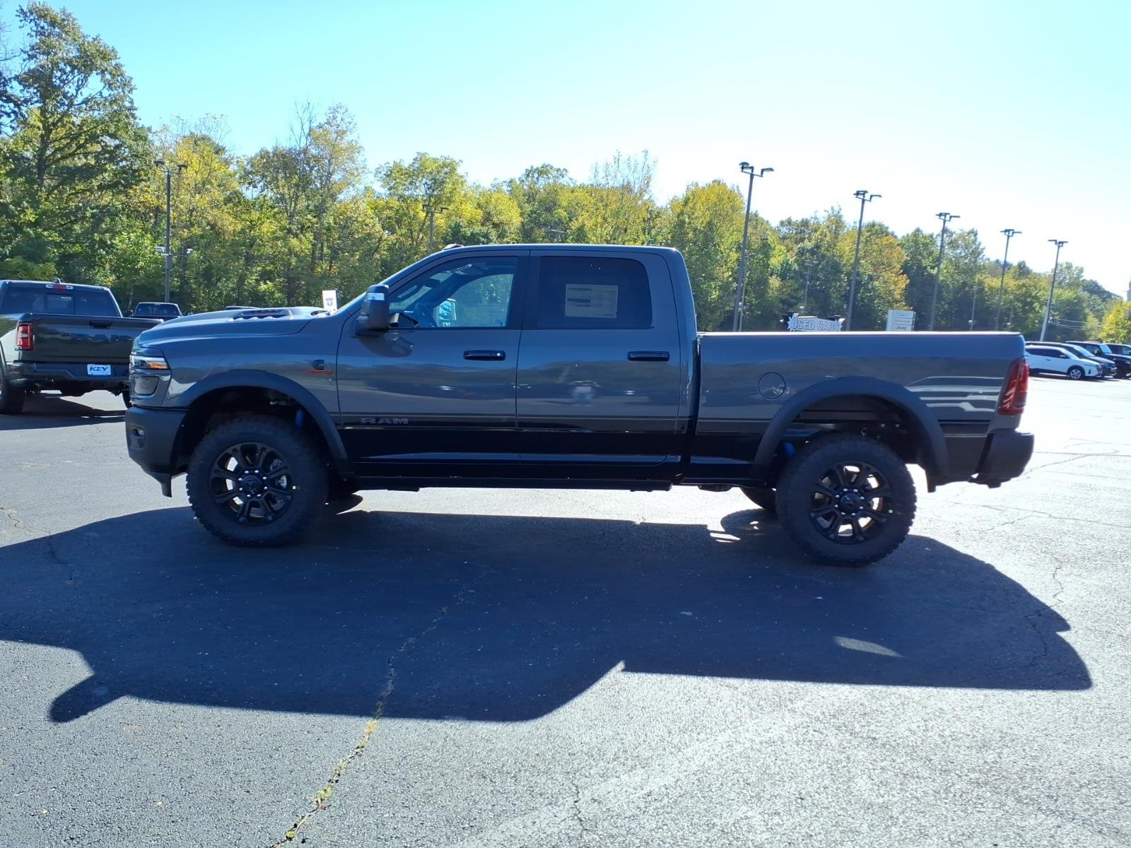 New 2027 Ceramic Gray Clear-Coat Paint RAM Rebel image 4