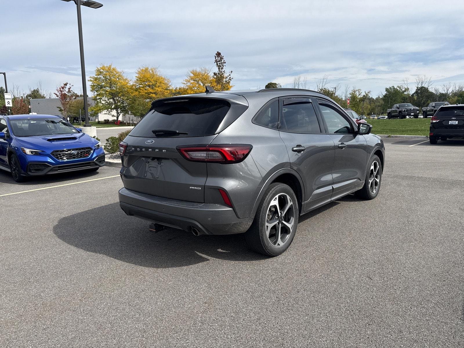 Used 2023 Carbonized Gray Ford ST-Line Elite image 4