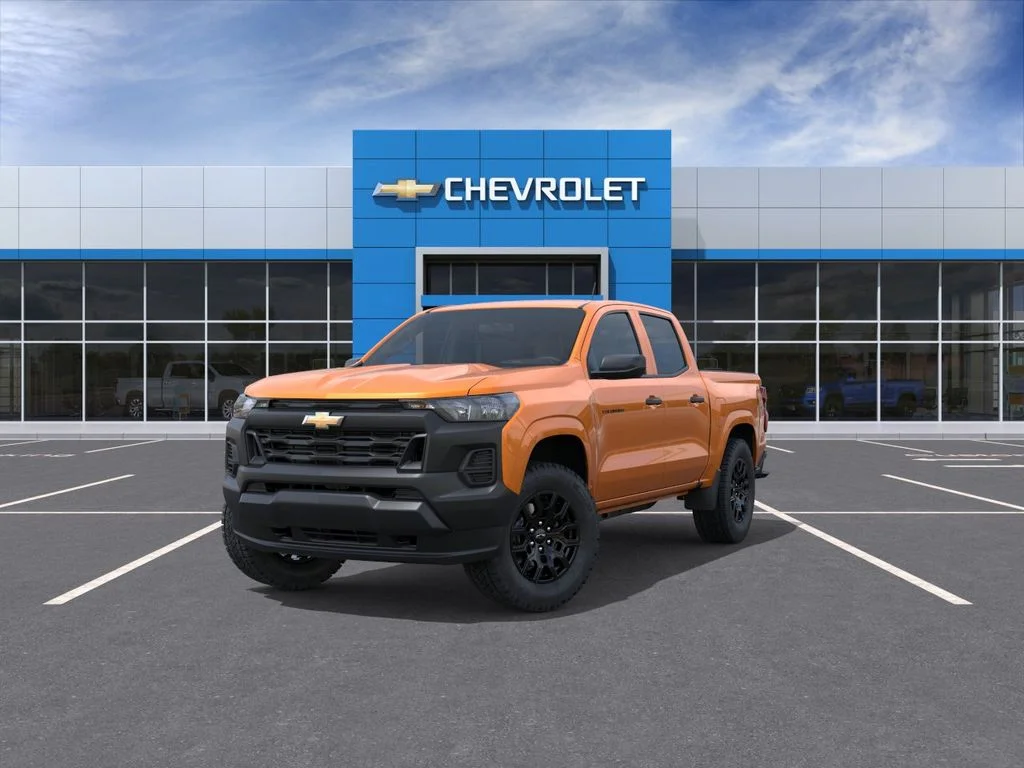 New 2026 Orange Chevrolet Work Truck image 8