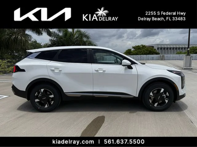 New 2026 White Kia LX image 2