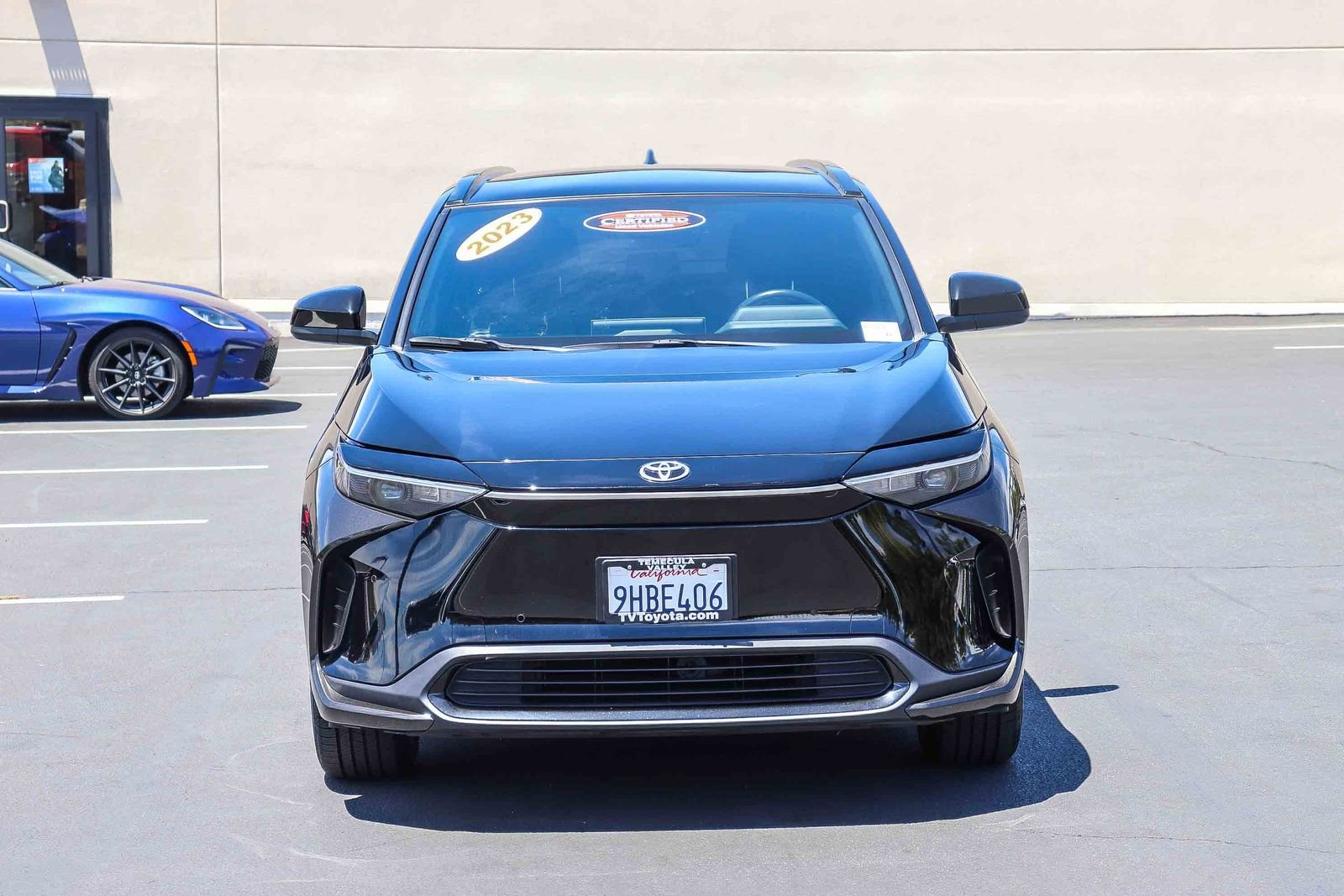 Certified 2023 Toyota bZ4X XLE with VIN JTMAAAAAXPA013387 for sale in Temecula, CA