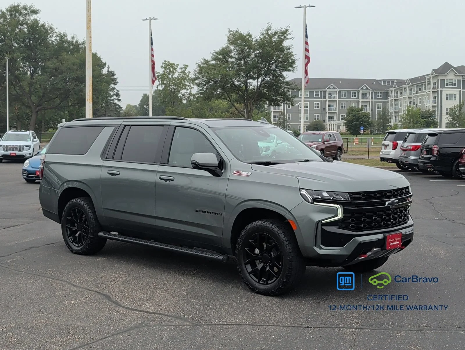 Certified 2024 Chevrolet Suburban Z71 with VIN 1GNSKDKDXRR175334 for sale in Saint Paul, Minnesota