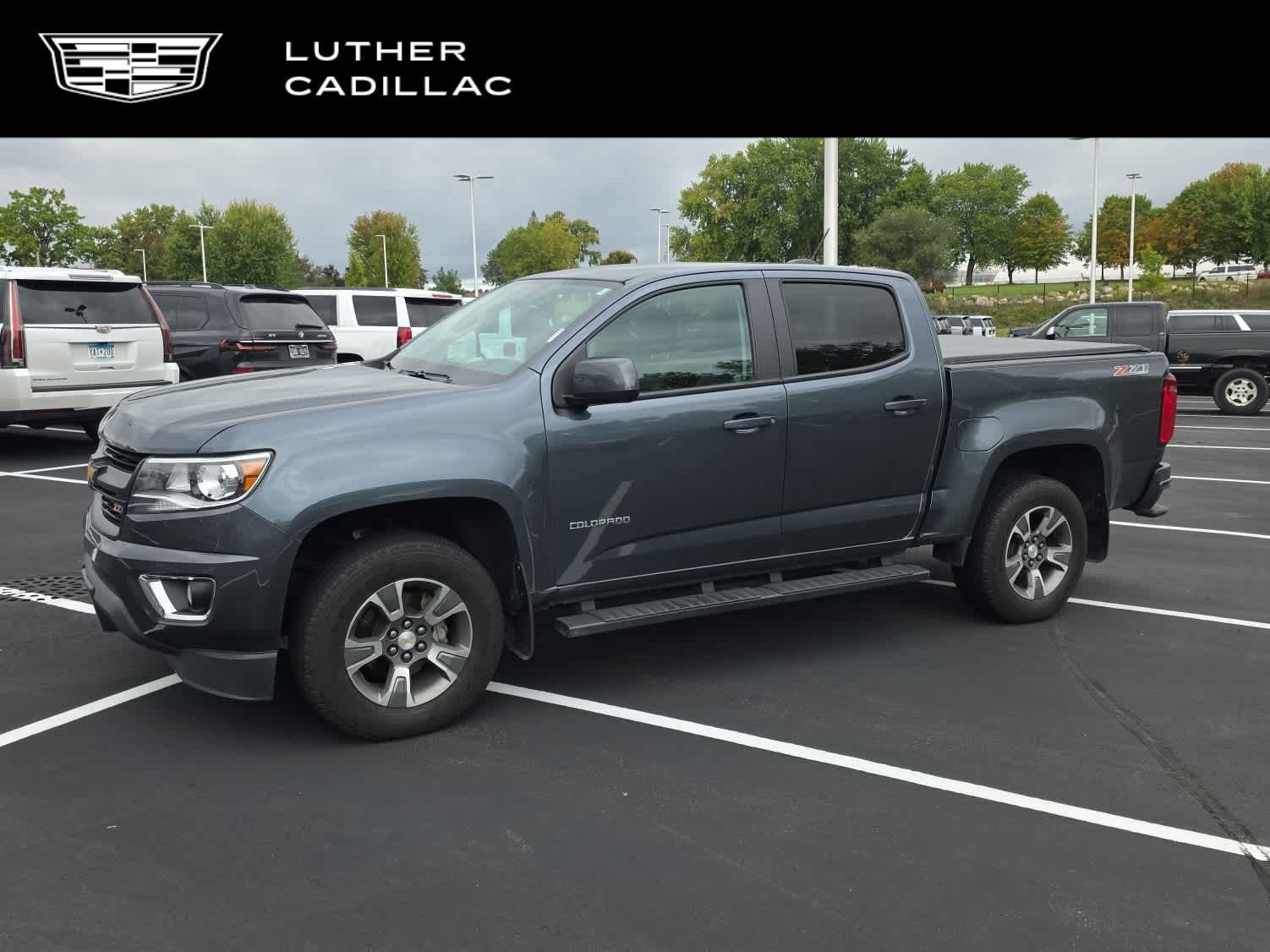 Used 2015 CYBER GRAY METALLIC Chevrolet 4WD Z71 image 1