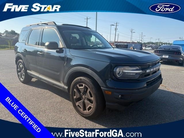 Certified Used 2021 Blue Metallic Ford Outer Banks image 1