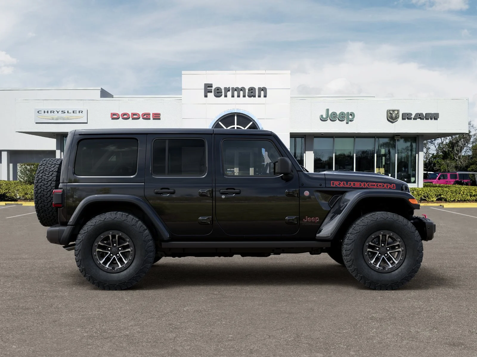 New 2026 Black Clear-Coat Exterior Paint Jeep Rubicon X image 21
