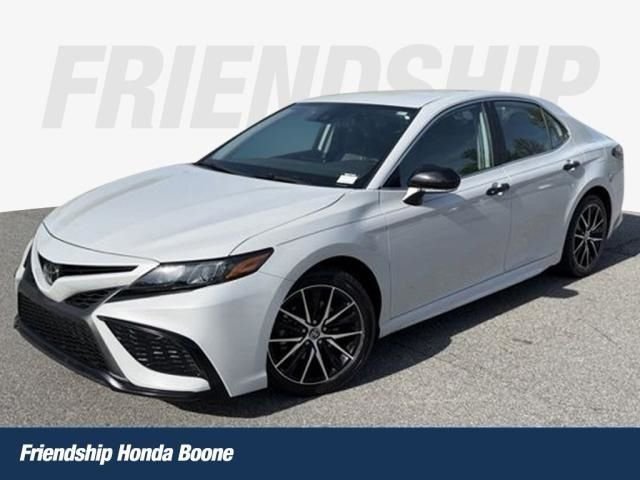 Used 2023 White Toyota SE image 1