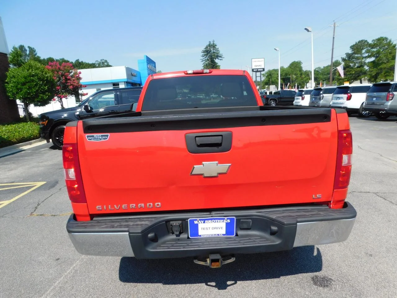 Used 2008 Red Chevrolet 2WD Reg Cab 119.0 in Work Truck image 7