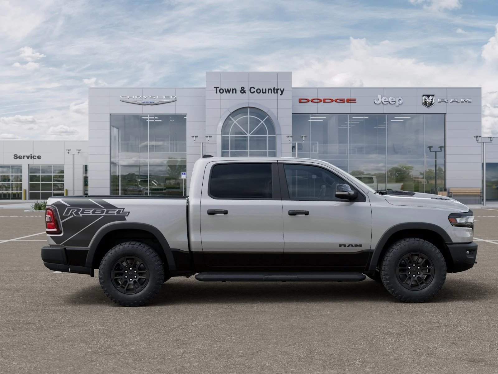 New 2026 Silver Zynith Exterior Paint RAM Rebel image 47