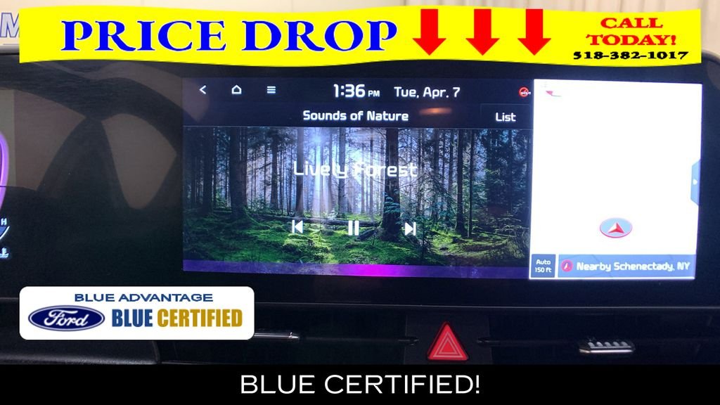 Certified Used 2025 Sapphire Blue Kia EX image 34