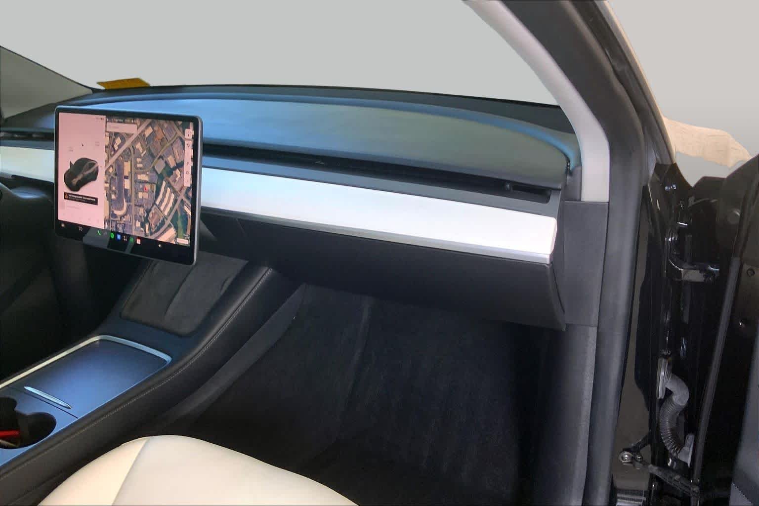 Used 2021 Solid Black Tesla Performance image 18