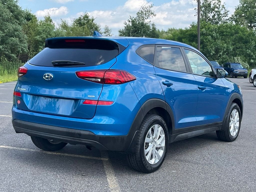 Certified Used 2021 Aqua Blue Hyundai SE image 22