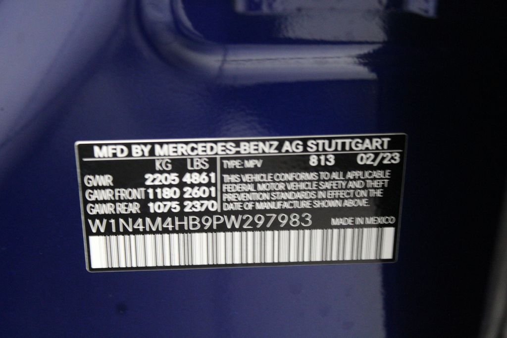 Certified Used 2023 Blue Mercedes-Benz GLB 250 image 41
