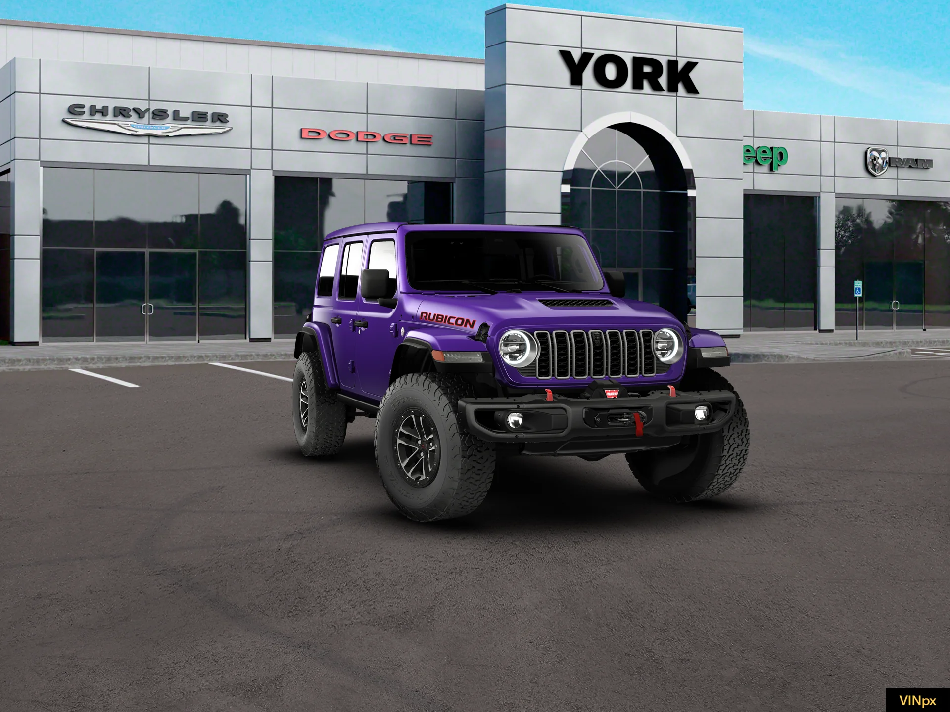 New 2026 Reign Exterior Paint Jeep Rubicon X image 16