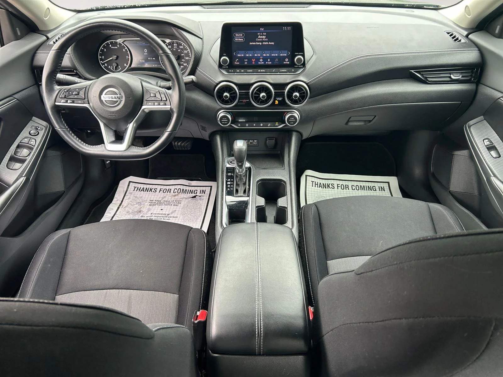 Used 2021 Gun Metallic Nissan SV image 10