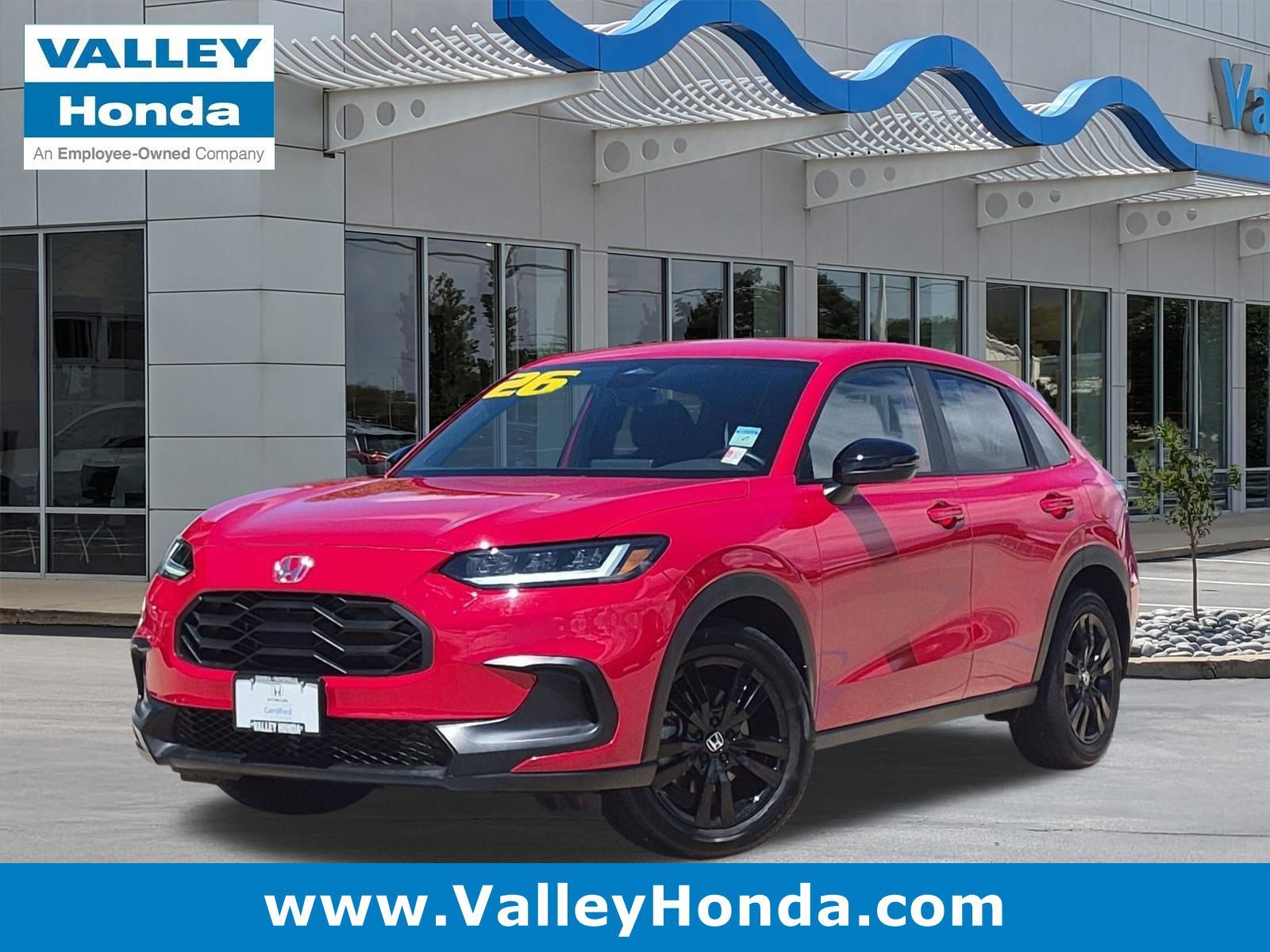 Certified Used 2026 Red Honda Sport image 1