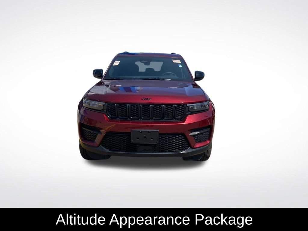 Used 2025 Jeep Grand Cherokee Altitude with VIN 1C4RJHAG9SC317582 for sale in Monticello, Minnesota