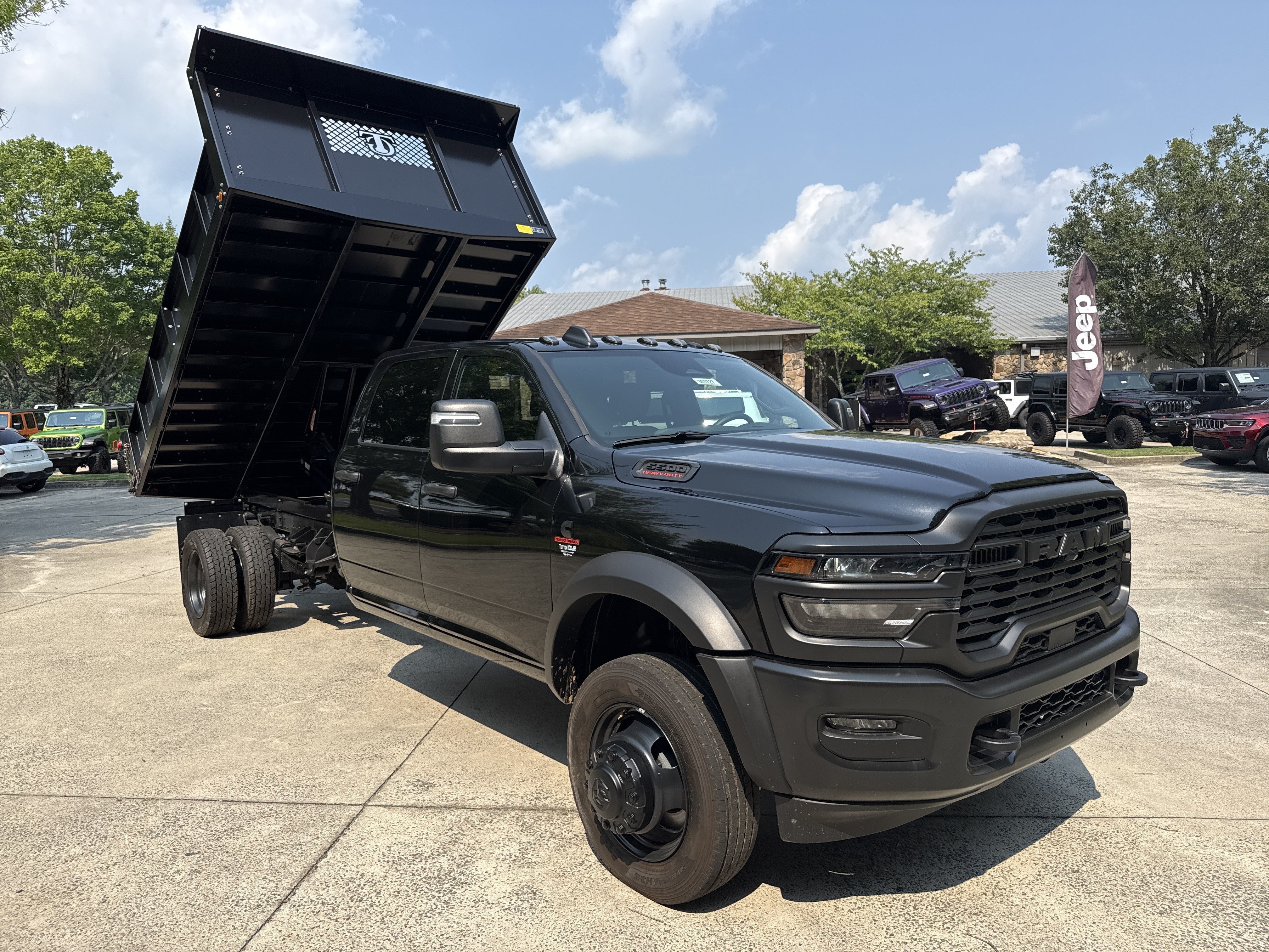 New 2026 Diamond Black Crystal Pearlcoat RAM Tradesman image 14