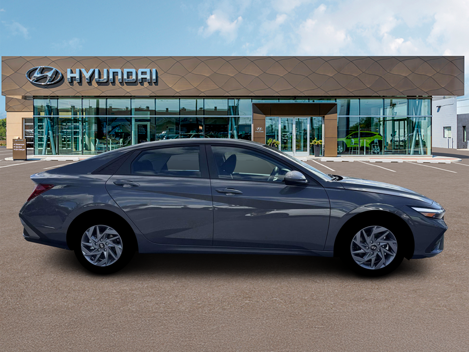 New 2026 Gray Hyundai Blue image 9