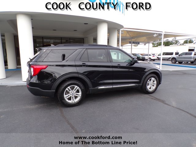 Used 2022 Agate Black Metallic Ford XLT image 9
