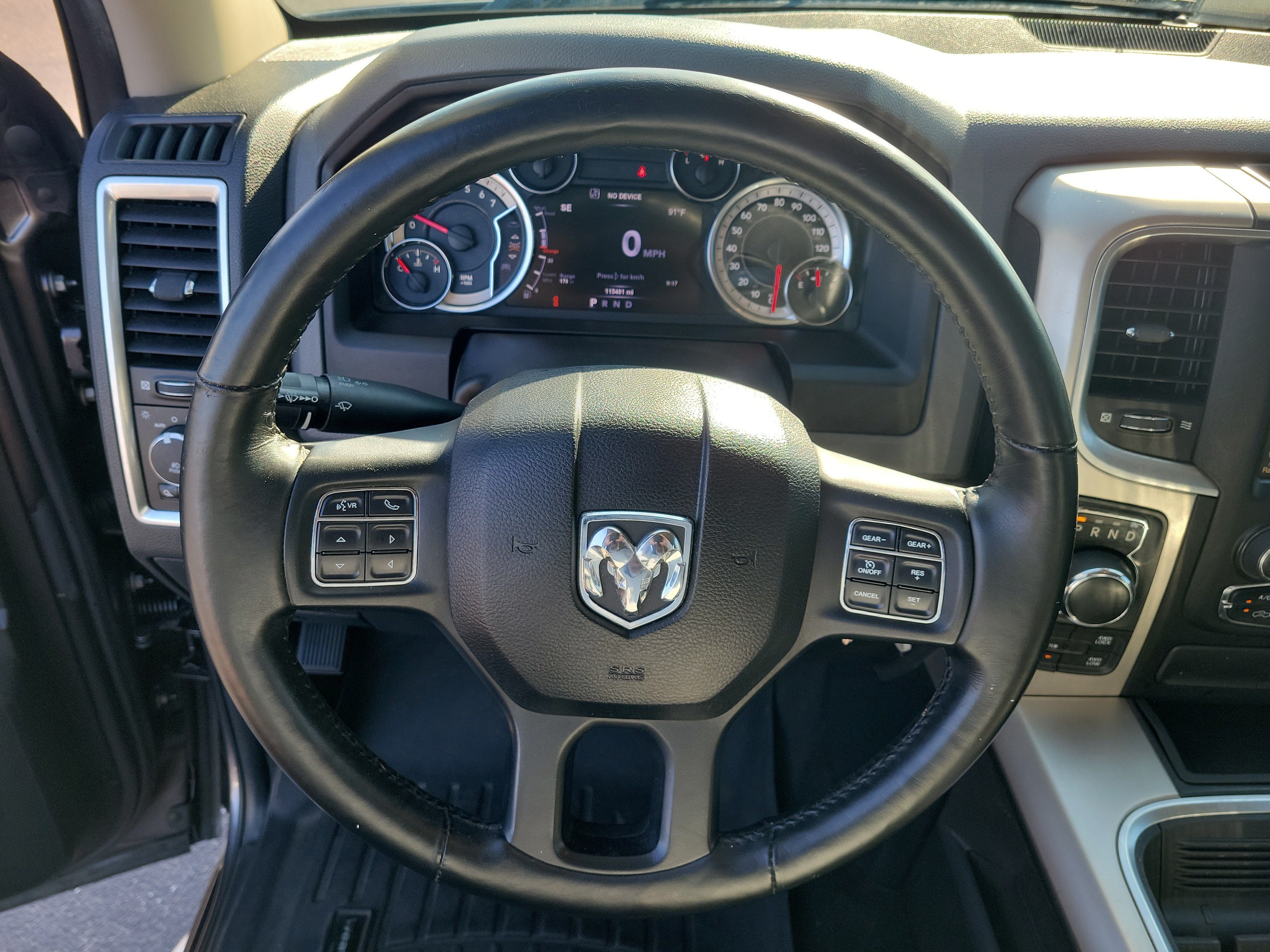 Used 2017 Granite Crystal Metallic Clearcoat Ram Big Horn image 21