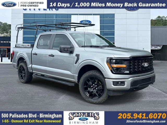 Used 2024 Iconic Silver Metallic Ford STX image 1