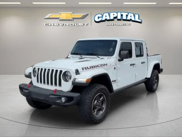 Used 2022 White Jeep Rubicon 4x4 image 1