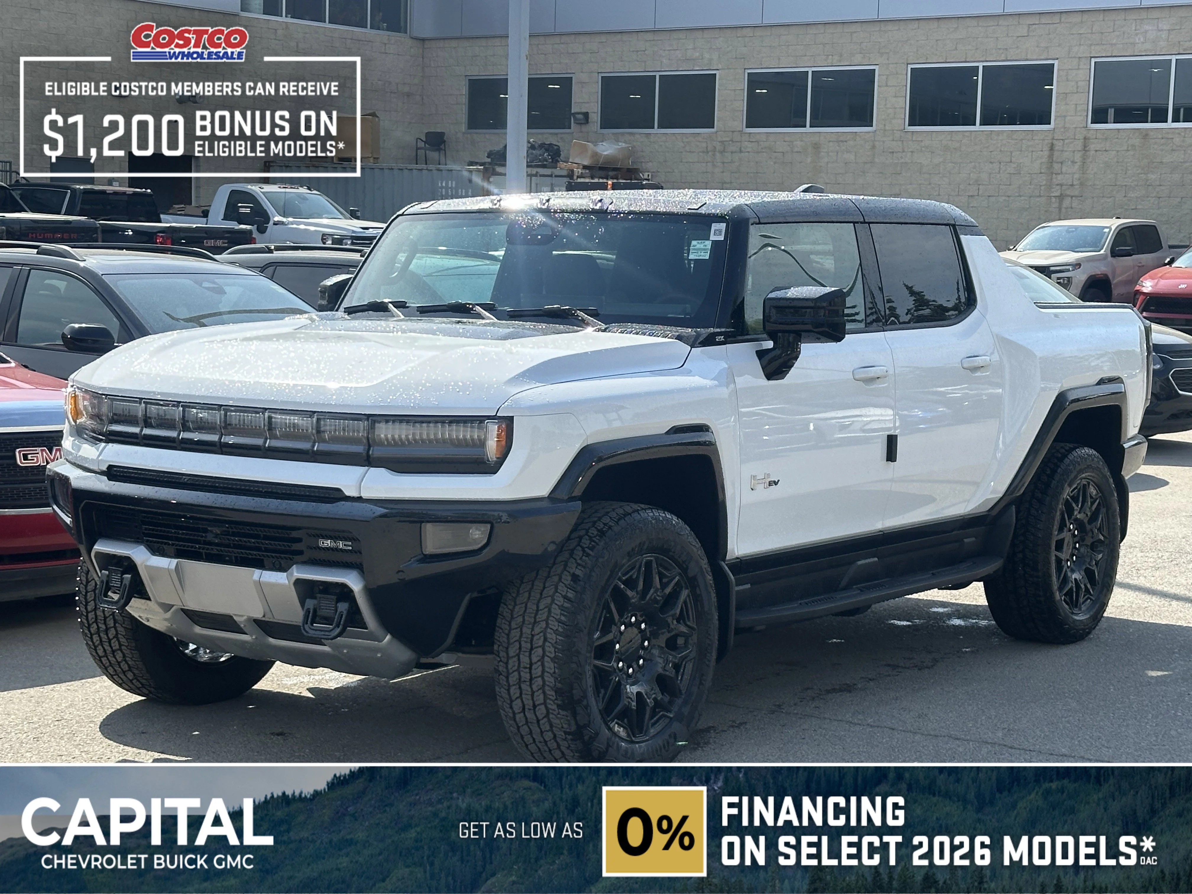 New 2026 Interstellar White GMC 2X image 1