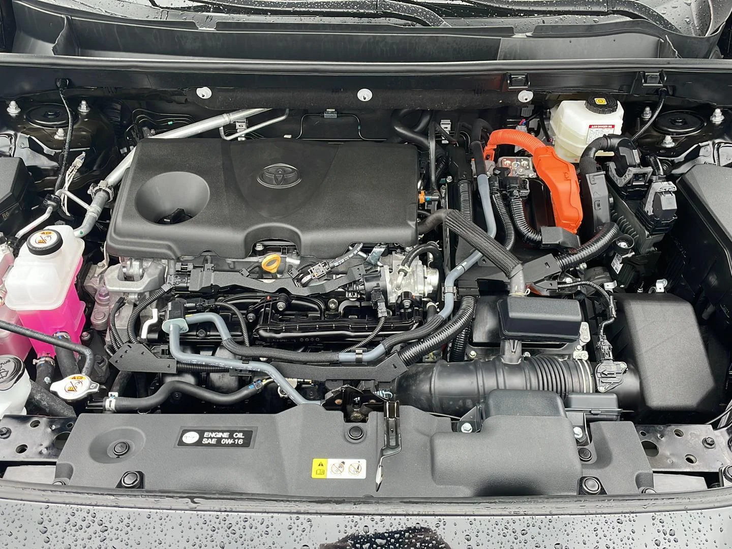 Used 2025 MIDNIGHT BLACK METALLIC TOYOTA TRUCK HYBRID XLE image 9