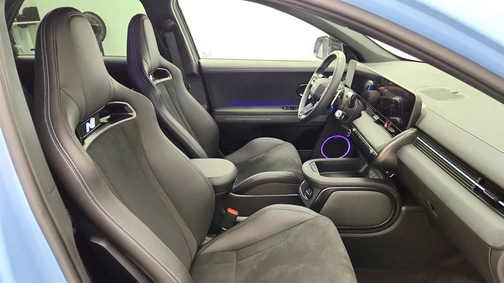 Used 2025 Performance Blue Matte Hyundai AWD image 22