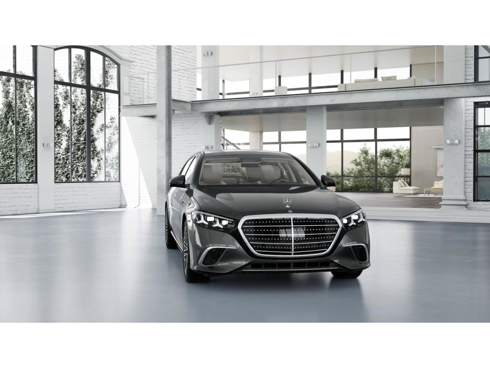 New 2027 Graphite Grey Metallic Mercedes-Benz S 580 4MATIC® Sedan image 8