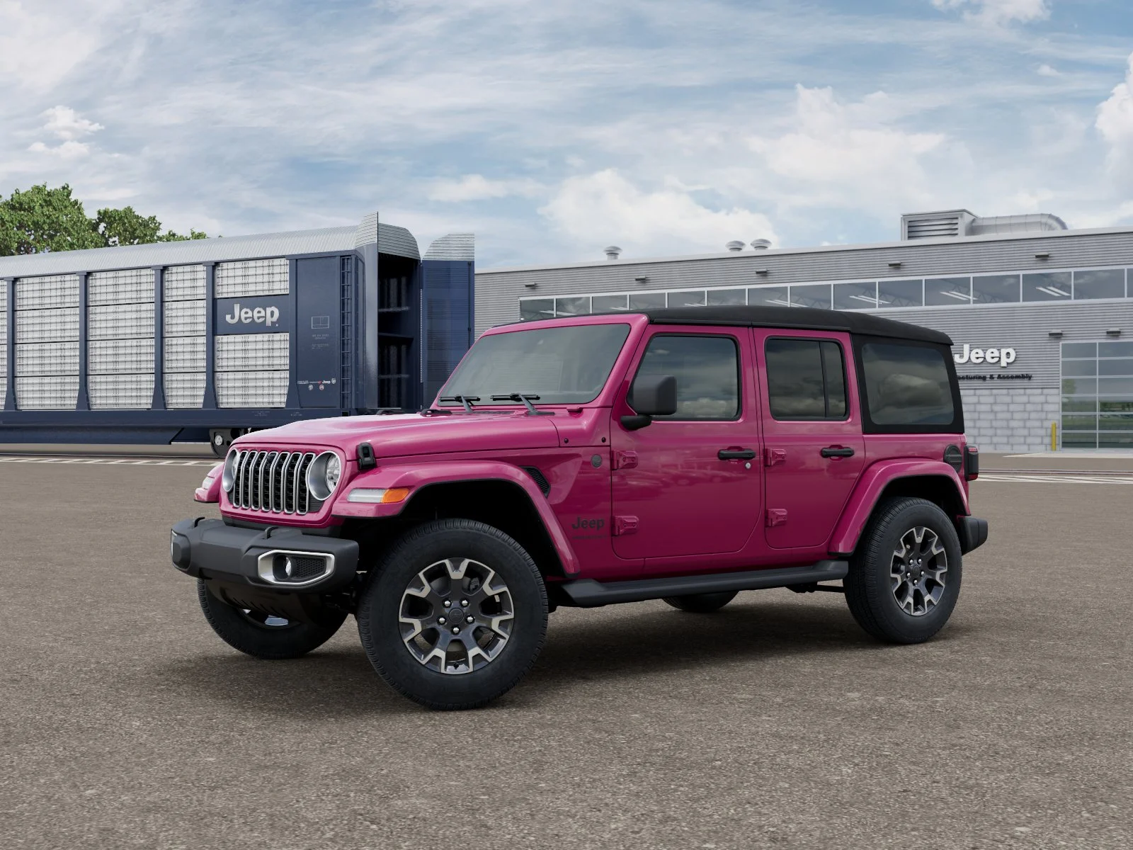 New 2026 Tuscadero Pearl-Coat Exterior Paint Jeep Sahara image 1