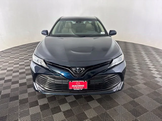 Used 2018 Blue Toyota LE image 2