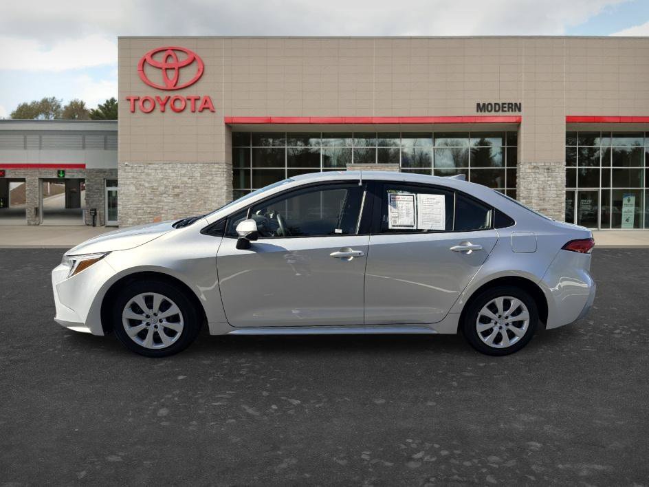 Certified Used 2026 Classic Silver Metallic Toyota Hybrid LE image 7